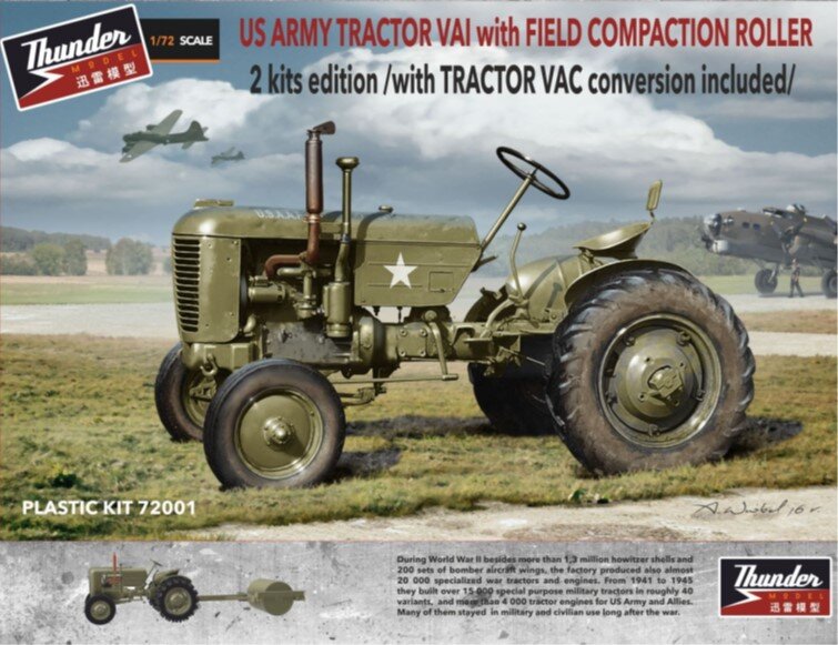 US Army Case Tractor VAT 2de 1/72